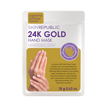 Load image into Gallery viewer, Skin Republic 24K Gold Foil Hand Mask