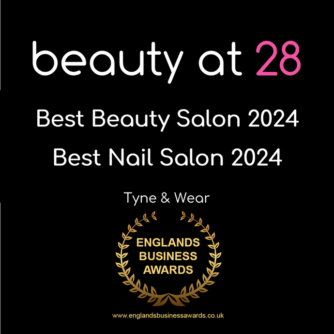 Beauty at 28 Wins Two Awards - England's Business Awards 2024