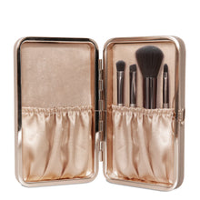 Load image into Gallery viewer, Travel Vegan Brush Collection 4 Piece Mini Brush Collection