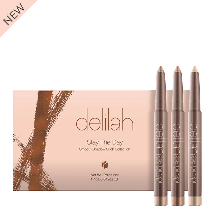 delilah Stay The Day Smooth Shadow Stick Collection  ( worth £69 )