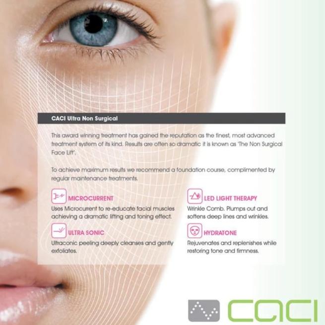CACI Ultra Facials - 15% Discount in November